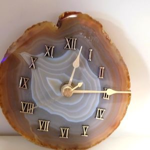 Small Agate Clock